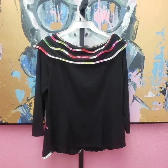 T & W Designs Colorful Top - Picture 2 of 4